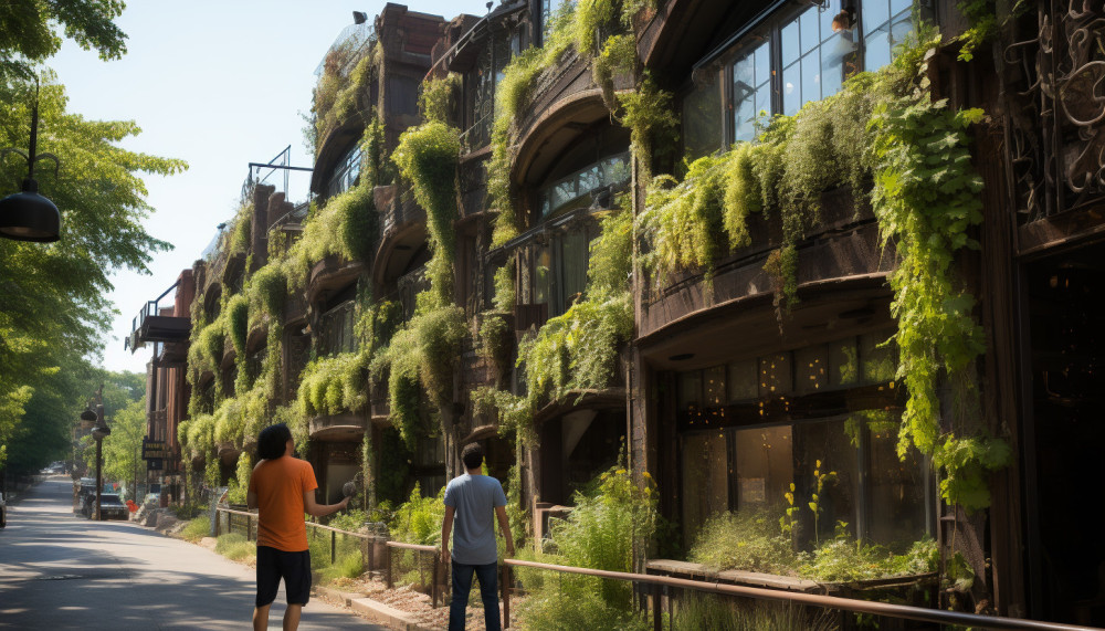 Jardines verticales, un pulmón para la ciudad